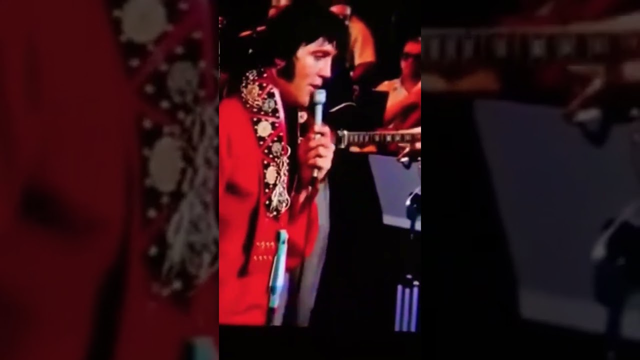 epic Elvis Presley in concert oh happy day