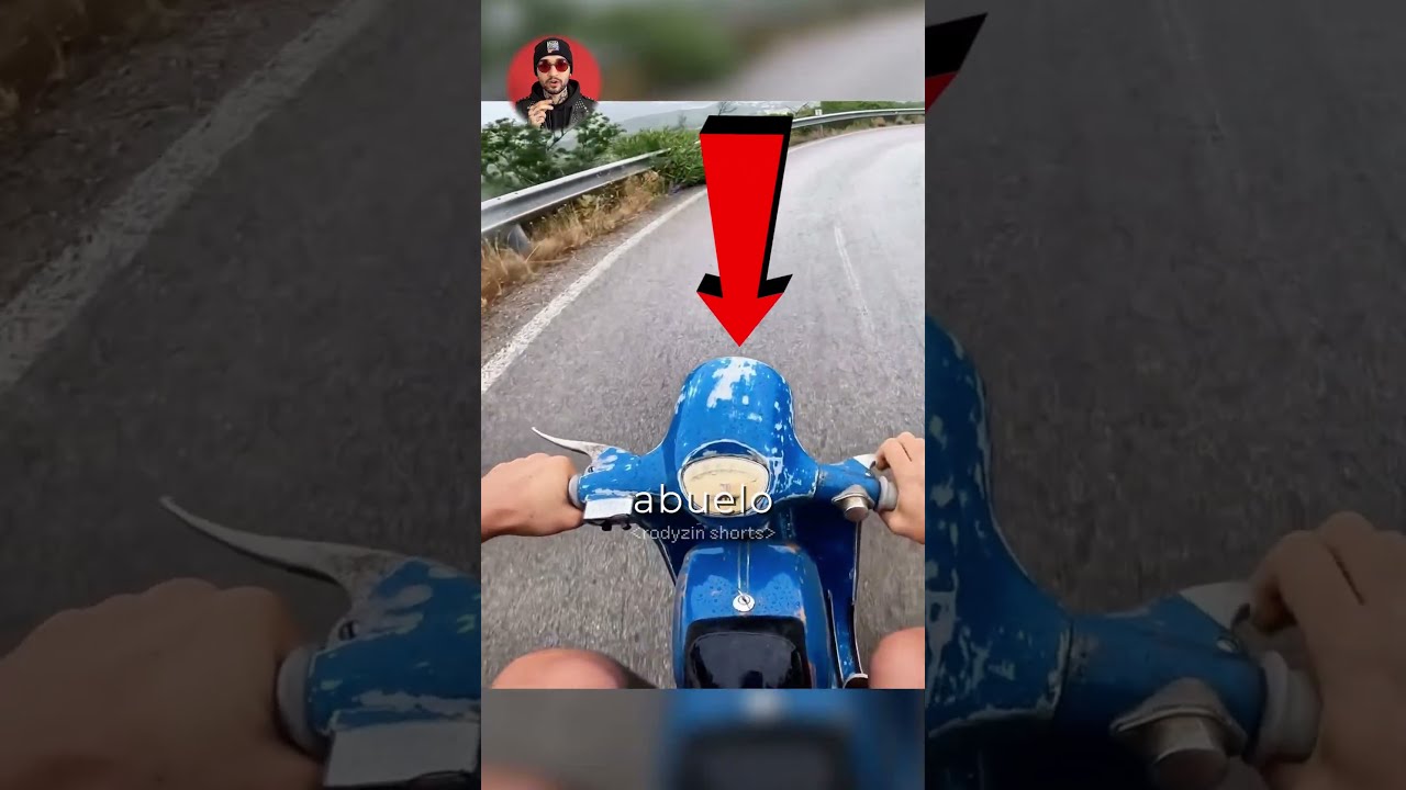 Sacó la moto de su abuelo guardada por años… y pasó esto 😳 #shorts