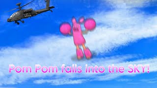 Pom Pom falls into the SKY! (My singing monsters amination)