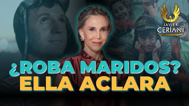 Florinda Meza responds to Chespirito's series for making her look like a husband stealer.