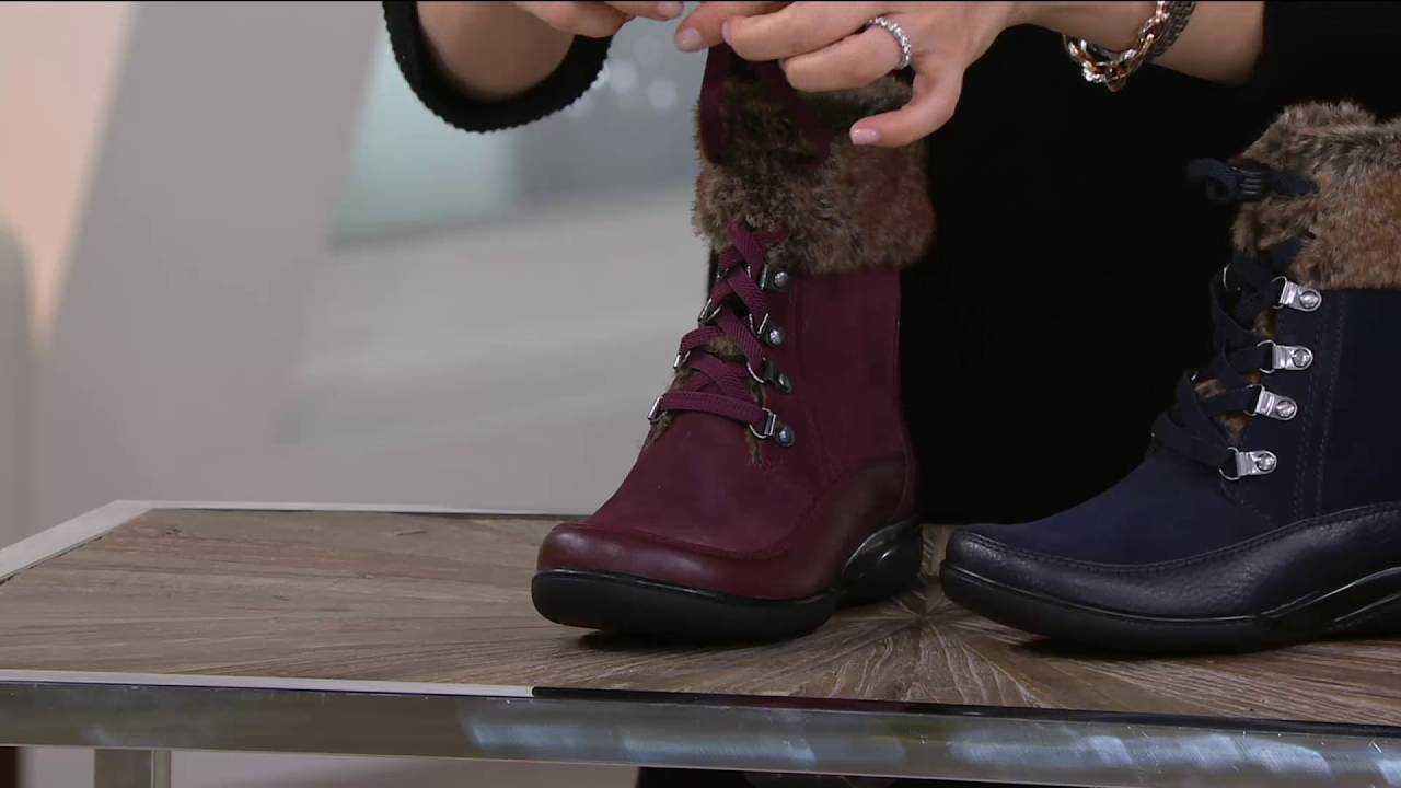 clarks water resistant boots