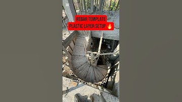 Stair Start: Plastic Layer & Rebar Template Setup | Precise Step-by-Step