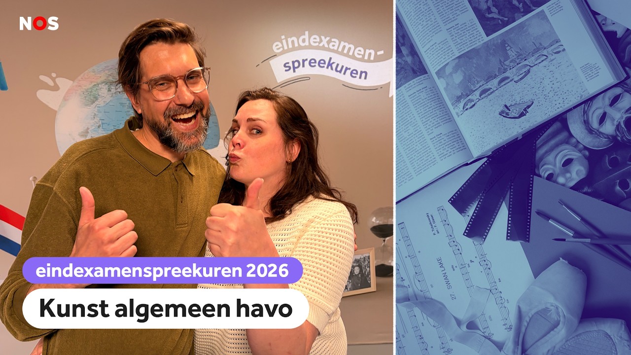 Eindexamenspreekuur kunst algemeen havo met Dieuwertje en Sjoerd