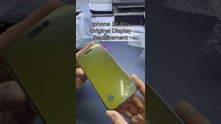 iphone 16 Pro Original Display Replacement. #iphone16pro #apple #shorts #ytshorts #trending #viral
