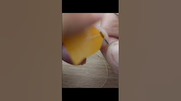 Easy Needle Threading Hack Using Tape and Thread!
