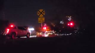 UP 3883 Late Casa Grande Hauler Local Westbound, Joiner Road Railroad Crossing, Marana, AZ