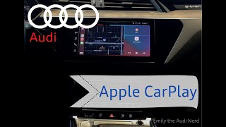 Audi Apple CarPlay set up