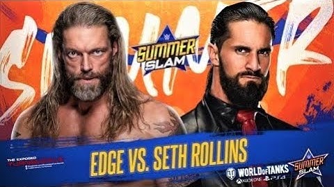 Edge vs. Seth Rollins | Full Match | WWE SummerSlam 2021 | WWE 2K20