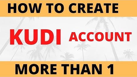 How to create multiple NOMBA (KUDI) account (even though you already have one)