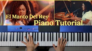 Video thumbnail of "El Manto Del Rey - Averly Morillo - PIANO TUTORIAL 🎹"