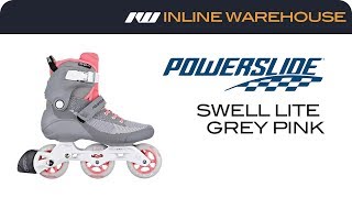 Powerslide Swell Lite Grey Pink Skates 2019