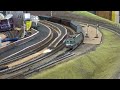 The B.M.Rly.S on OO Gauge Layout - A French SNCF Electric Locomotive with Postal Passenger Coaches.