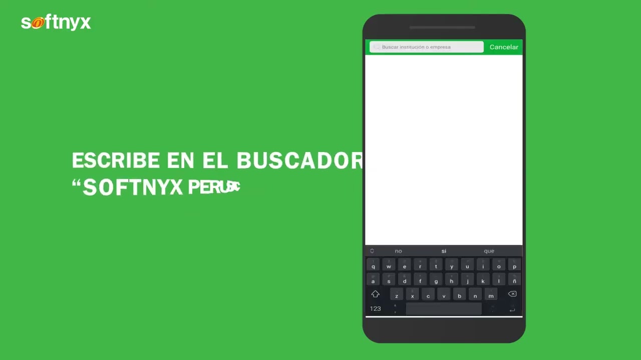 Recargar Softnyx Cash con app de Interbank
