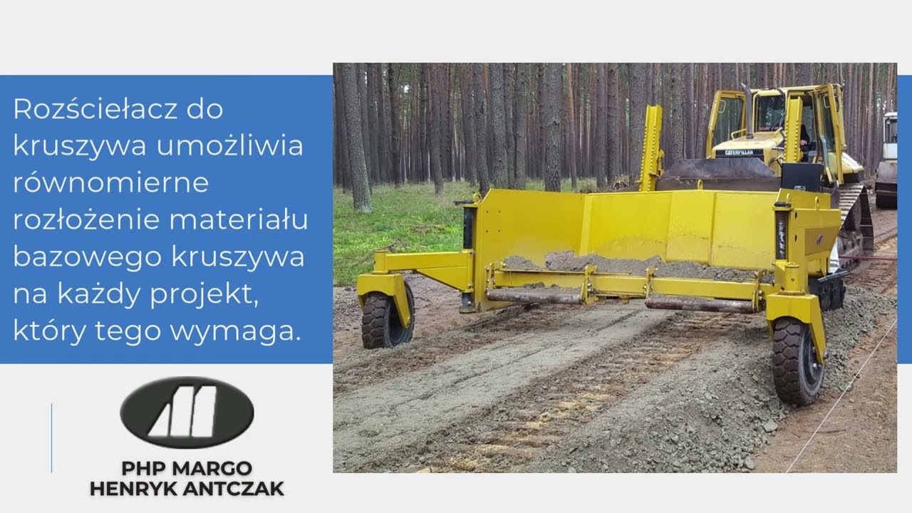 Rozściełacz do kruszywa BMS S320