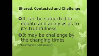 UCSP Lesson 3 Aspects  of Culture
