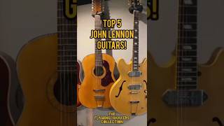 Download Lagu John Lennon Top 5 Guitars/Beatles Gear #thebeatles #johnlennon MP3