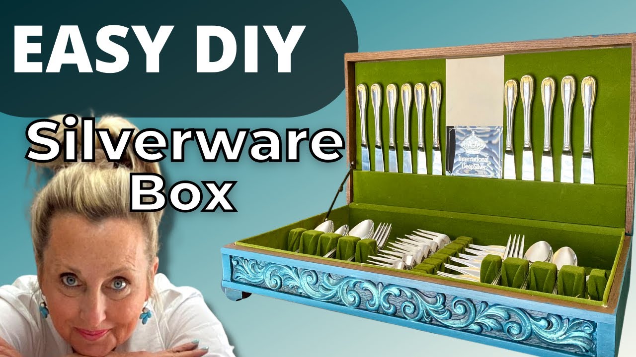 Easy Repurposed Silverware Box