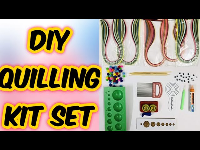 Quilling Made Easy! 🧵, This Quilling Starter Kit Could Be Your Next  Favourite Hobby! 🧵 This kit comes with all basic tools, making it the  perfect beginner set to kick start