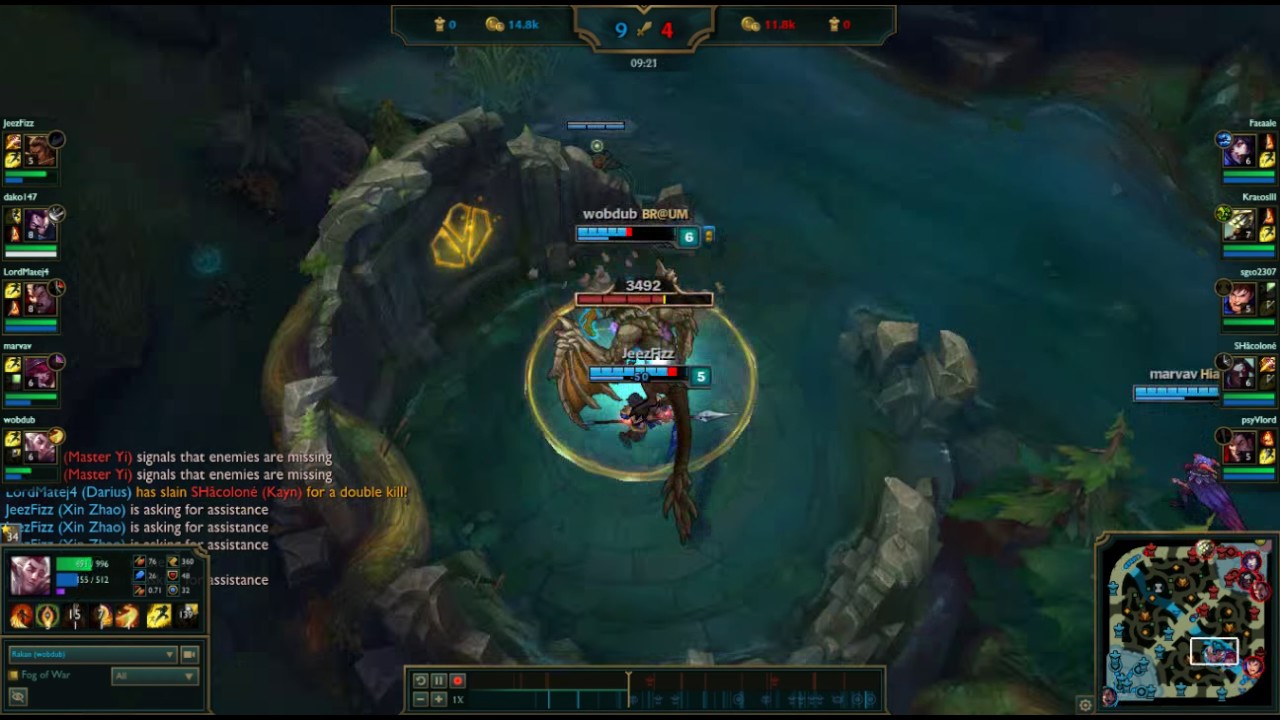 RAKAN GAMEPLAY DIAMOND 2 PROMOS