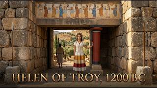 What It Was Like Living as Helen of Troy in the Royal Palace in 1200 BC AI Reconstruction
