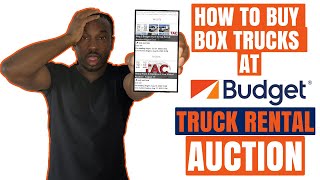 How To Buy Box Trucks At Budget Truck Rental Auction