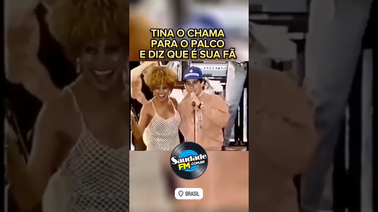 DOMINGO É DIA DE LEMBRAR DELES! QUANDO #TINATURNER DEDICOU A MÚSICA #THEBEST PARA #AYRTONSENNA