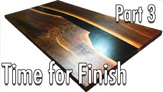 Building an Epoxy Conference Table with a Balck River || Part 3