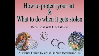 Protect Your Art! How to protect your art & what to do when it gets stolen