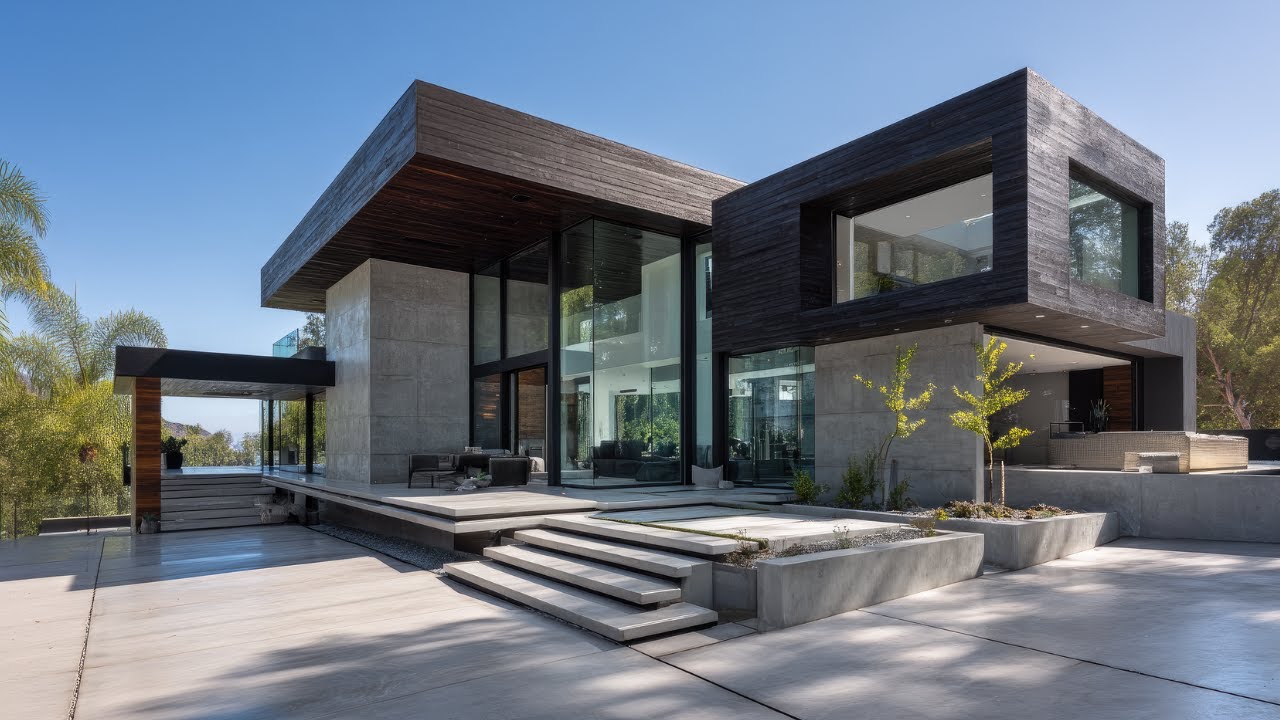 Luxury Minimalist House Tour | Where Modern Design Meets Tranquil ...