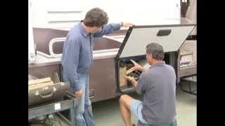 RV How To Project - Replacing a door strut