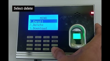 BTM006 How to delete User