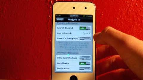 Plugged In iPod Touch, iPhone and iPad Tweak! (iOS 4.x)