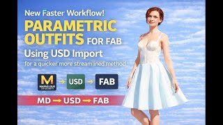 Create a Parametric Outfit for FAB (USD Workflow) | Unreal Engine + Marvelous Designer