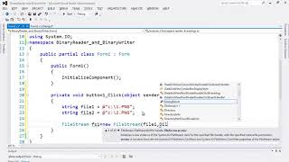 Lesson 77   File Handling   BinaryReader and BinaryWriter