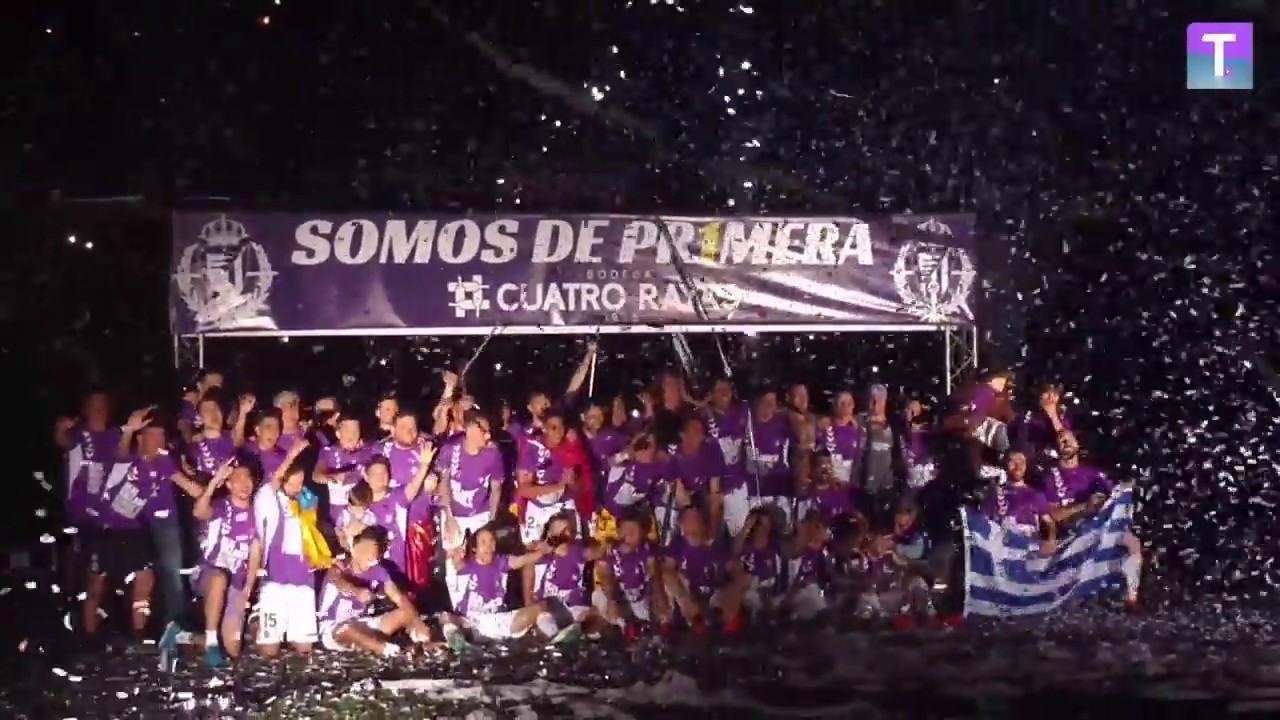 El ascenso del Real Valladolid en el Estadio José Zorrilla - YouTube