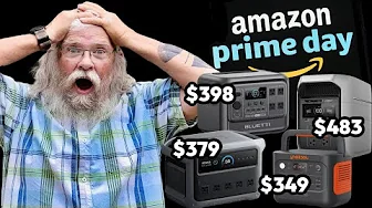 CHEAP PRIME DAY Power Stations – ECOFLOW vs BLUETTI vs JACKERY vs ANKER!