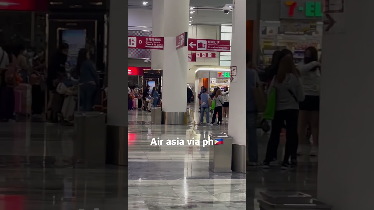 Air asia dept check in area | macau international airport p5