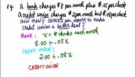 Application of Linear Inequality