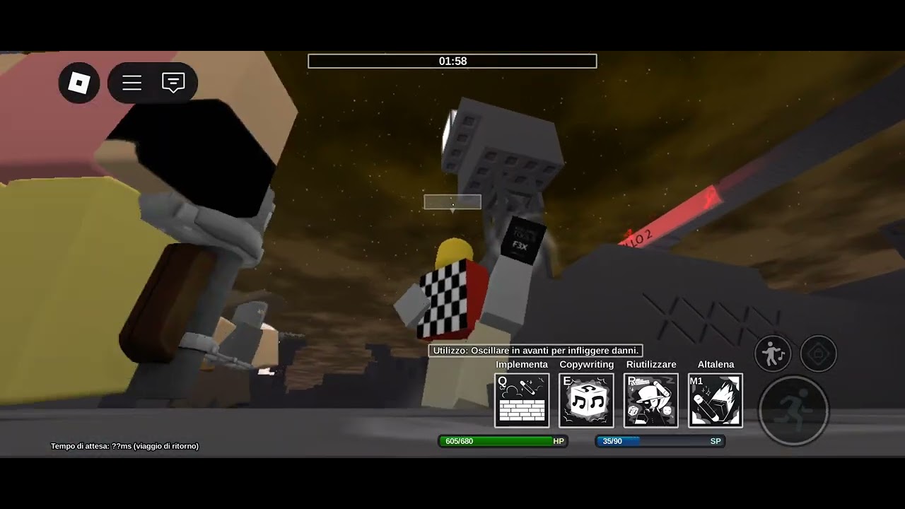 Destroying all the lamps in dod in the baseplate map