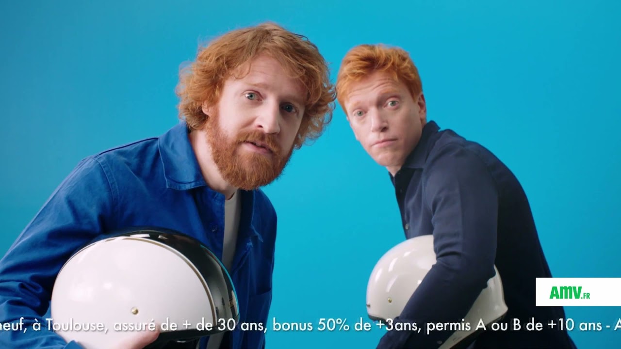 2 Roux Publicité AMV (L'assurance des deux roux) - YouTube