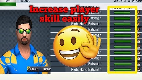 How to increase player skill in wcc2||increase batting skills in wcc2