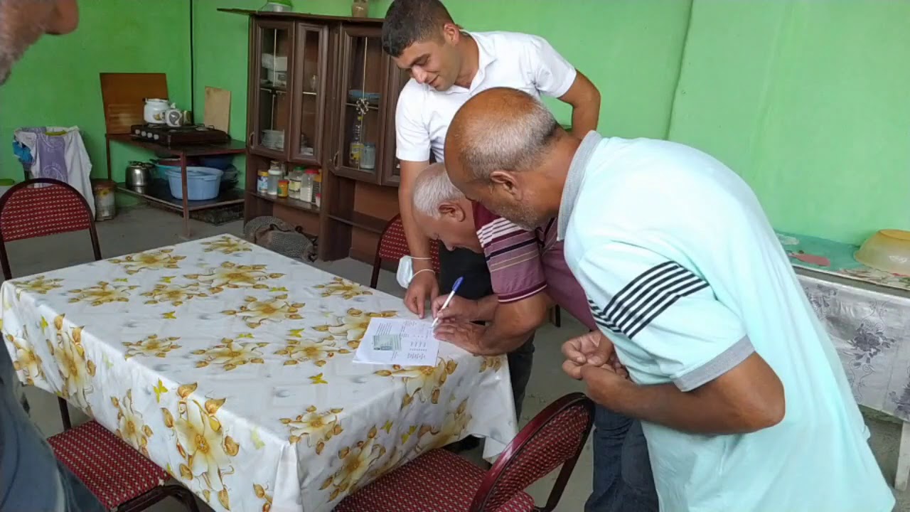 Ağalıq kəndində aztəminatlı və imkansız ailələlərə  ərzaq məhsullarından sosial yardımın verilməsi