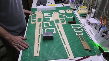 RC Piper Cub J3 balsa plane build - Pt 4: Building the fuselage