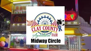 Clay County Fair Midway Circle