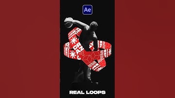 Make Typography Loops That Rotate Around Objects in After Effects
