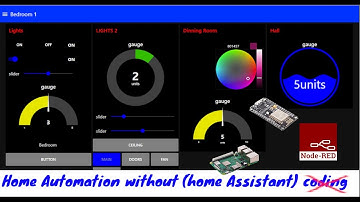 Home Automation using Home Assistant without Home Assistant Coding Node-Red, Hassio & NodeMCU