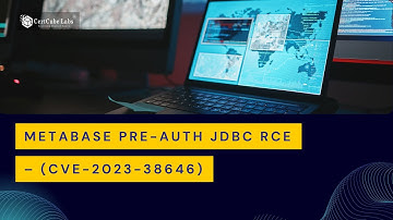 Metabase Pre-Auth JDBC RCE | CVE-2023-38646 Exploit & PoC (Critical Vulnerability) | #cve #rce #poc