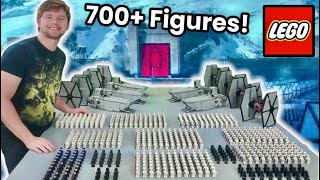 I Built a HUGE LEGO Star Wars First Order Army!