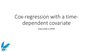 Video 7 - Cox regression with a time-depedent covariate