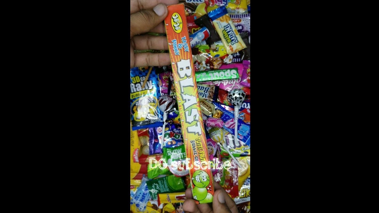 Blast tuti fruti bubble gum 